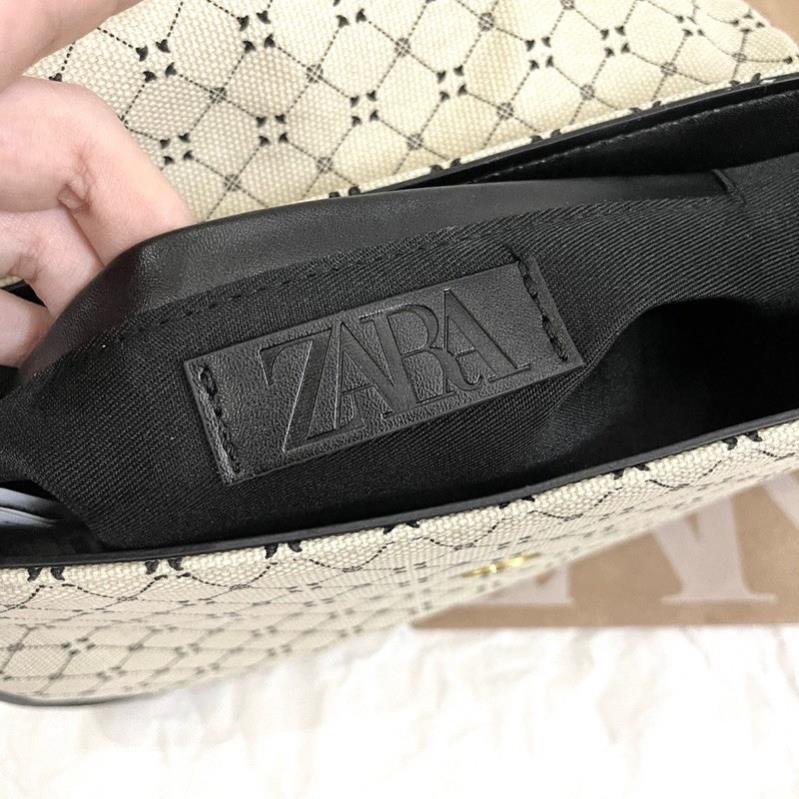 Túi xách nữ đeo chéo hoặc đeo vai Zara hàng xuất dư mẫu mới nhất 2021 đầy đủ túi giấy dập tag logo JULYTA TX04