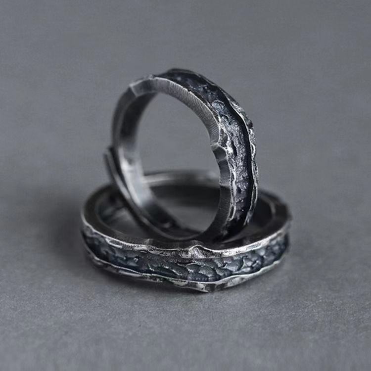 Nhẫn cặp đôi thiết kế đơn giản