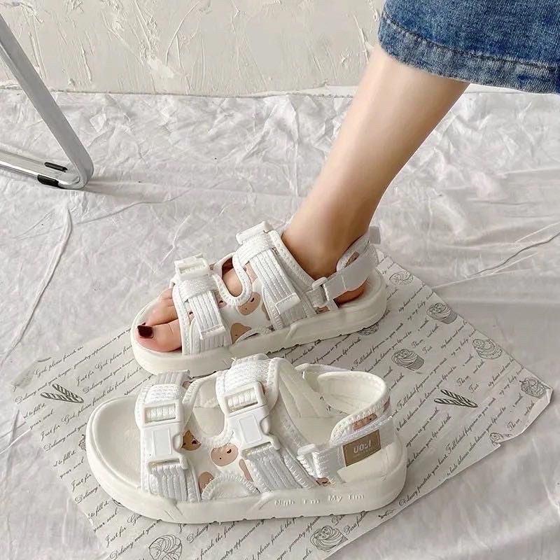 sandal 2 quai gấu sẵn hàng