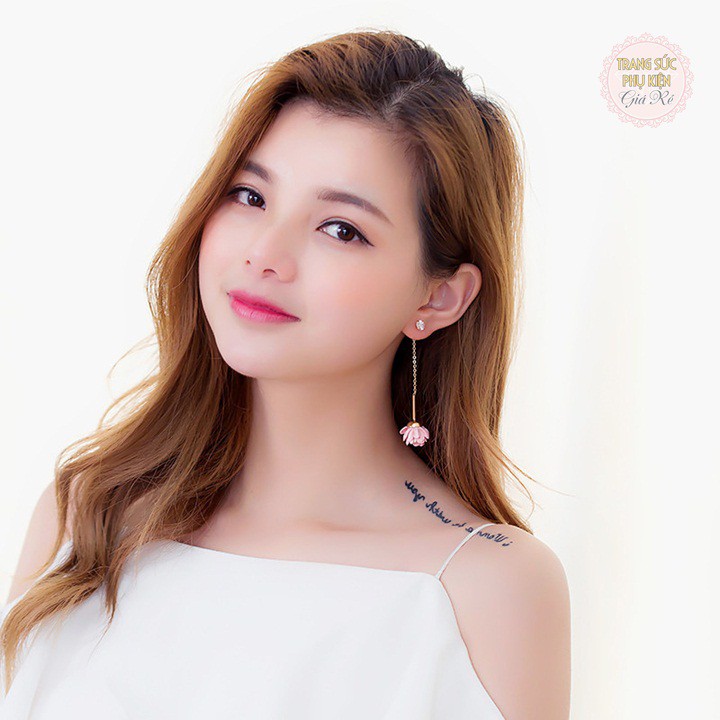 Bông tai cách điệu mẫu mới hot trend thời trang Hàn cực xinh HT197, giá rẻ