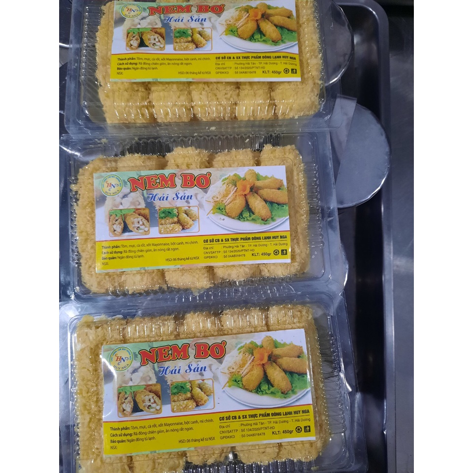 NEM KEM BƠ HẢI SẢN 500g - NEM KEM BƠ HUY NGA