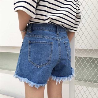 Quần shorts jean Hàn Quốc