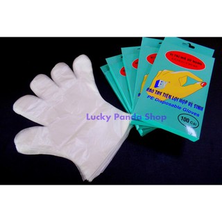 Găng tay - Bao tay HDPE (XK) 85gr - Gloves PE