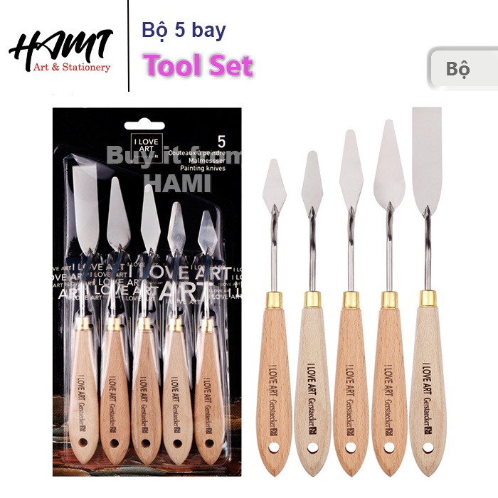 Bộ Bay vẽ OEM_02  (bộ 5 bay)