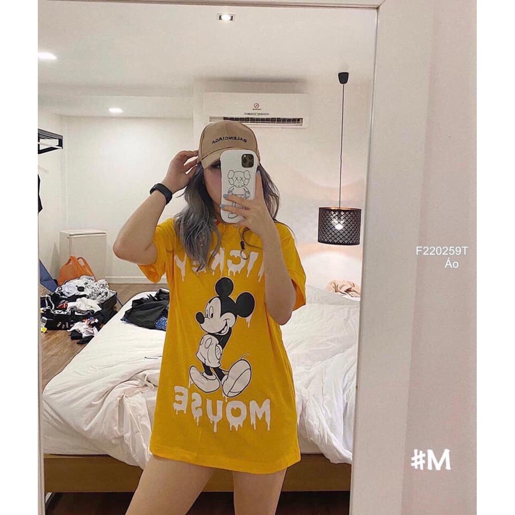 Áo Thun Nữ In Mickey 28 Dễ Thương Thời Trang
