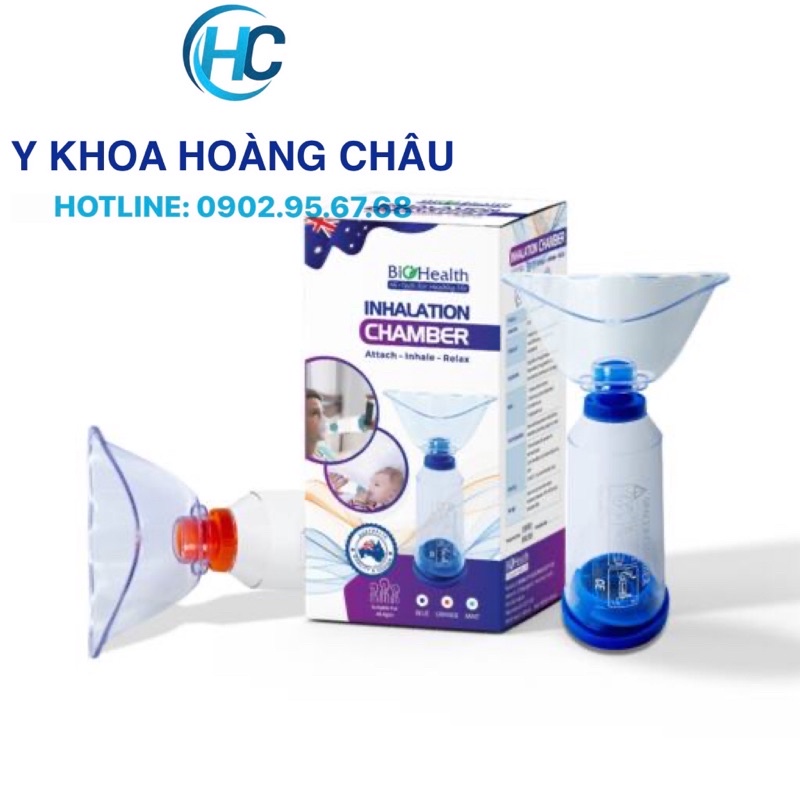 [CHÍNH HÃNG] Buồng đệm khí dung baby haler Biohealth (Buồng đệm hen suyễn)-Úc