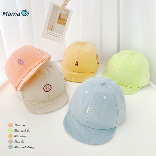 NK65 Nón lưỡi trai cho bé từ 0-18 tháng của Mama Ơi - Thời trang cho bé