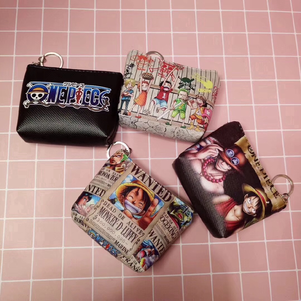 ☠One Piece Ví ☠ Fashion Bags Handbags PU Coin Purse Wallet Bag