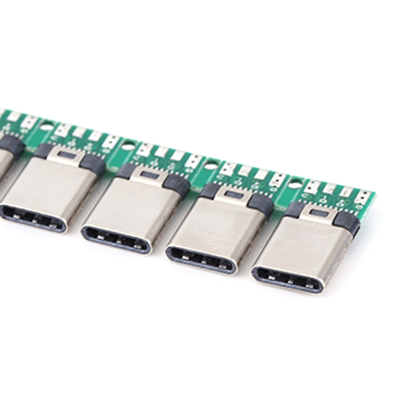 Set 10 đầu nối USB 3.1 Type C 24 Pin cho điện thoại/máy tính bảng