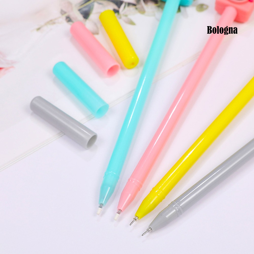 [Mùa tựu trường]0.38mm Mini Camera Black Ink Gel Pen Marker Student School Office Stationery