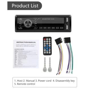 Đầu Mp3 Bluetooth 1 Din Cho Xe Hơi