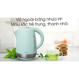 Bình siêu tốc Delites 1.7 lít ST17P03 Xanh
