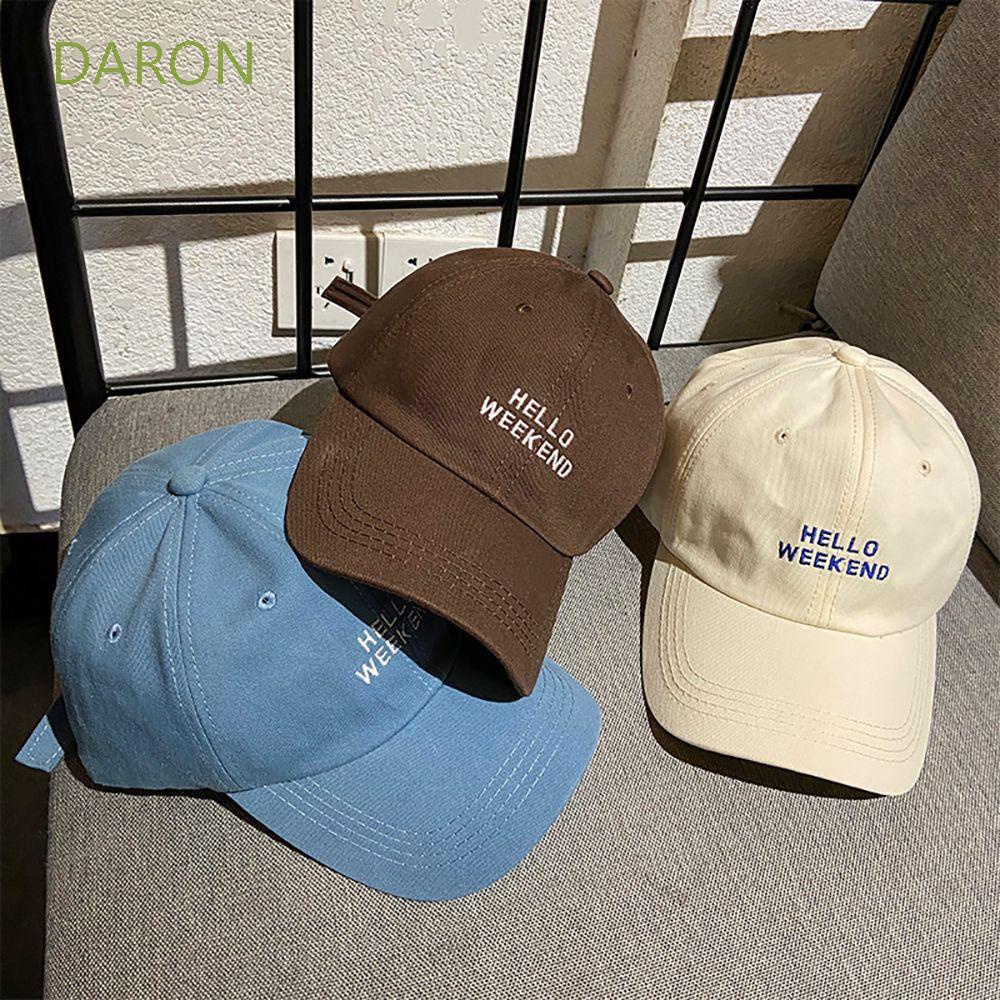 Mũ lưỡi trai cotton thêu chữ thời trang hip hop cá tính dành cho nữ