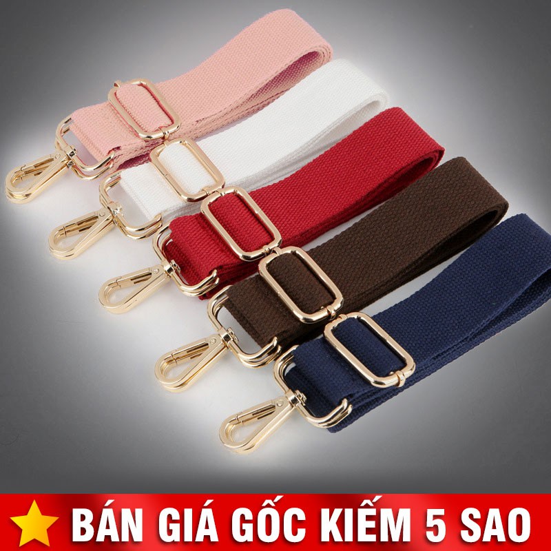 Dây Đeo Túi Xách Vải Trơn Dày Dặn P1479