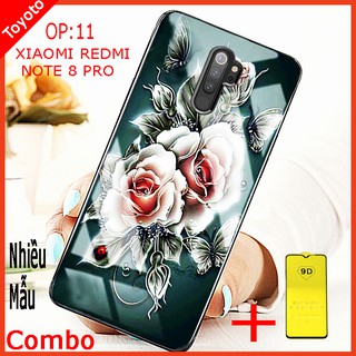 COMBO ốp lưng XIAOMI REDMI NOTE 8 PRO (TẶNG KÈM 1 kính cường lực full màn hình) TOYOTO