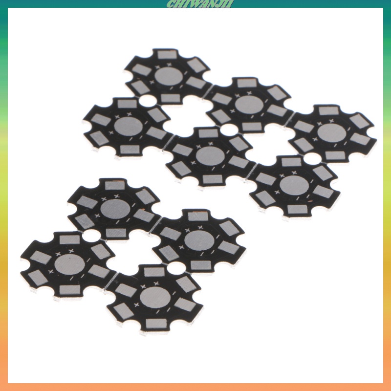 10 tấm tản nhiệt bằng nhôm 20mm 1W 3W 5W