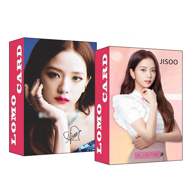 Hộp 30 ảnh lomo card Jennie Jisoo Lisa Rose Blackpink