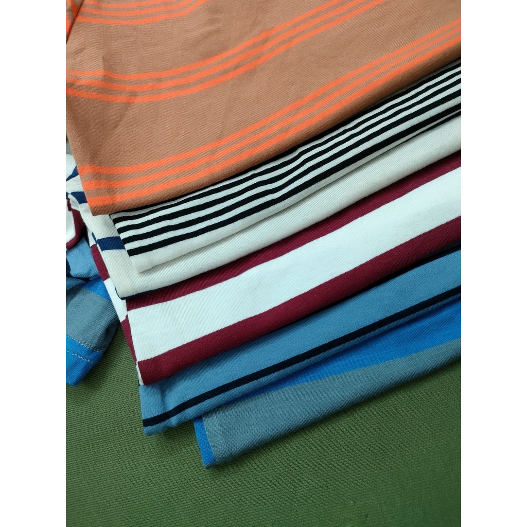Áo Thun Nam Nữ Unisex Form Rộng Tay Lỡ Cổ Tròn HỌA TIẾT SỌC
