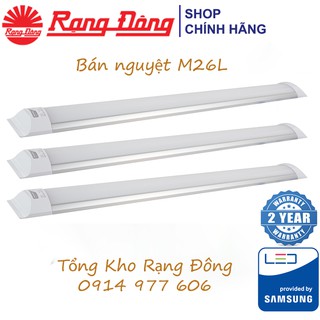 [CHÍNH HÃNG] Đèn LED Bán Nguyệt 18W Rạng Đông, Dài 0,6m- Bảo Hành 2 Năm - Model: BD M26L 60/18W