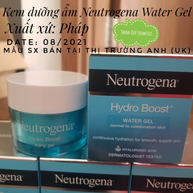 Kem dưỡng ẩm Neutrogena hydro boost water gel