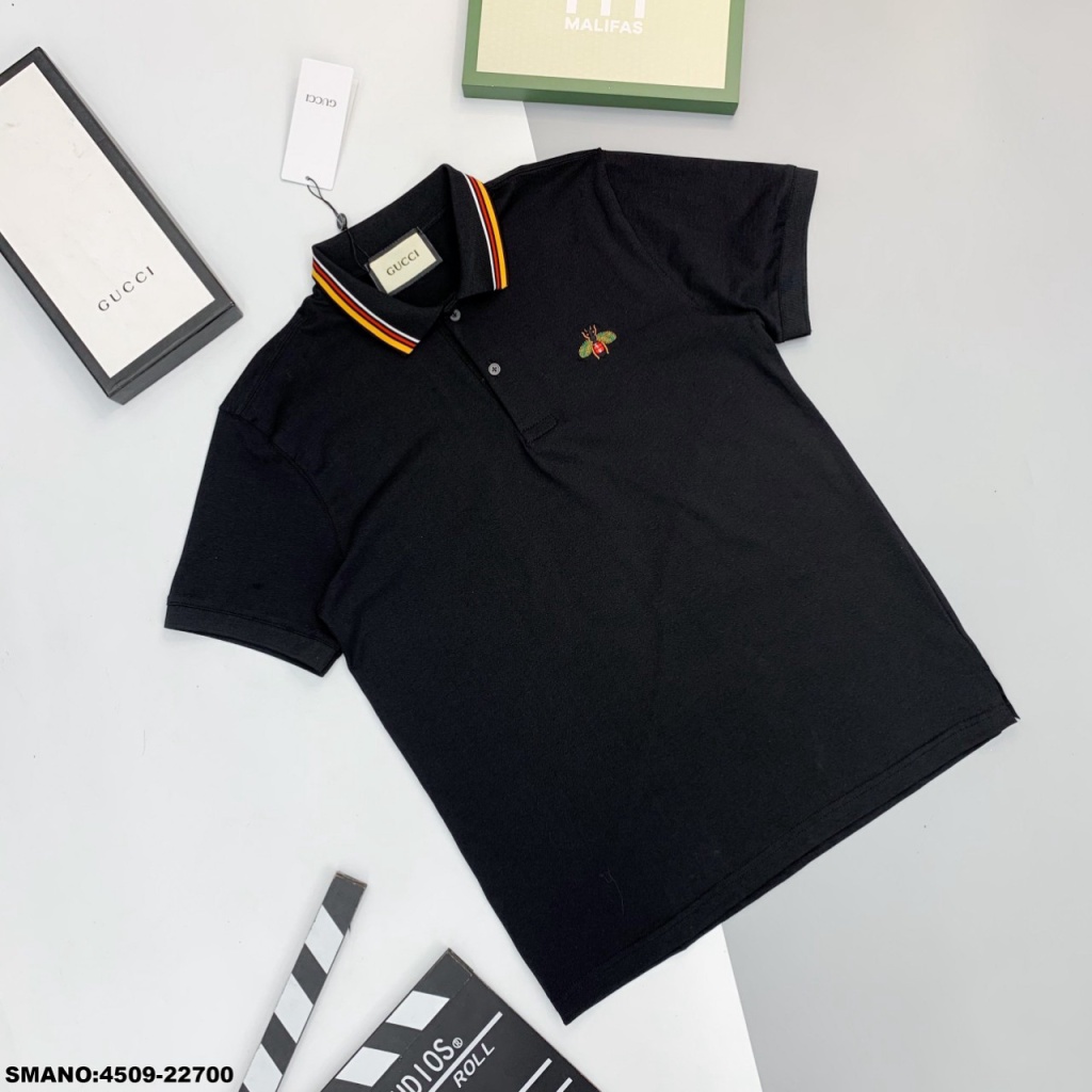 (HCM) ÁO THUN NAM NỮ CỔ BẺ TAY NGẮN THỜI TRANG NAM LUXURY ĐẲNG CẤP HÀN QUỐC HOTTREND KME FASHION