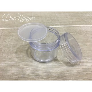 [100c] Hủ đựng kem, mẫu thử 30g (có nắp lót)