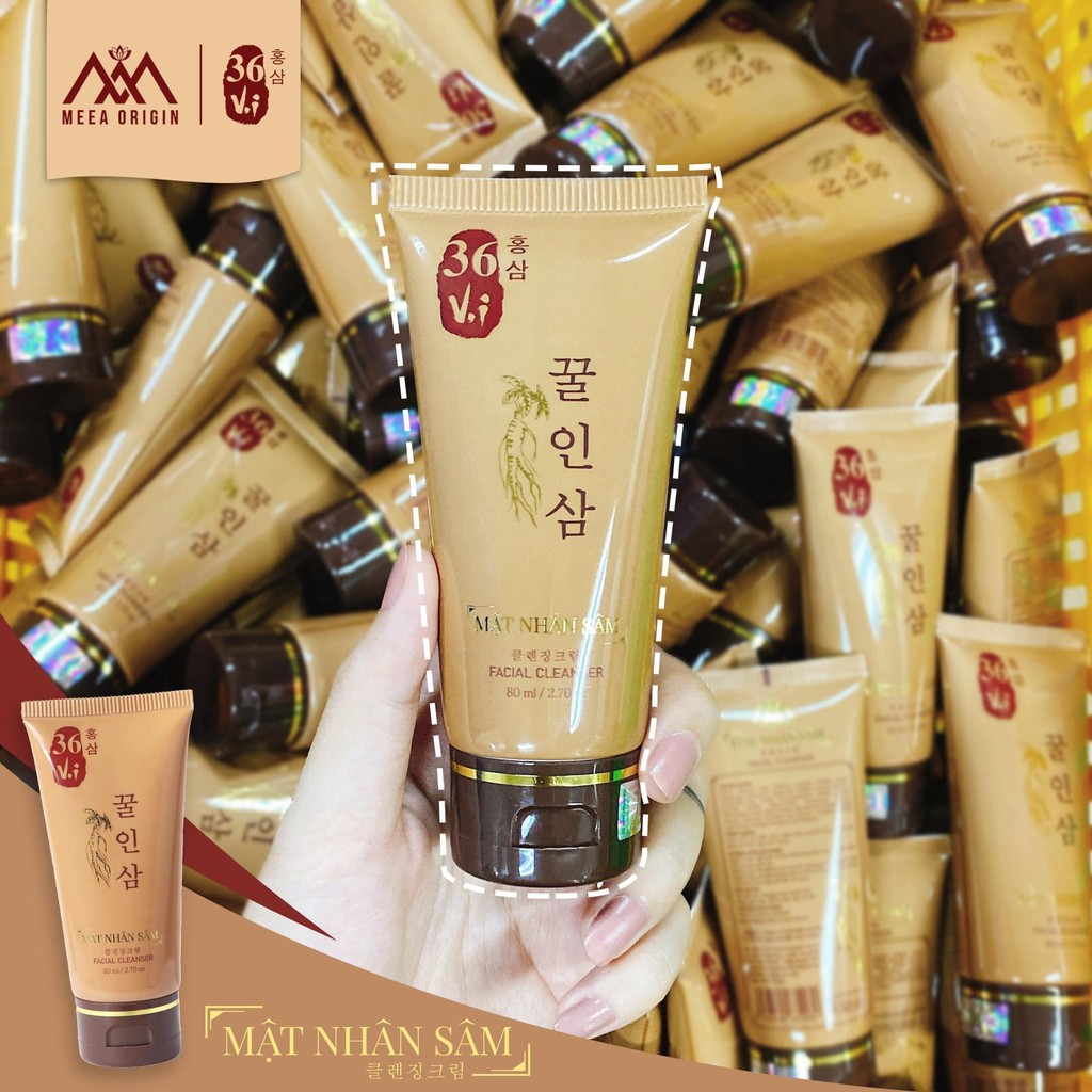 Sữa rửa mặt sâm đỏ 80ml