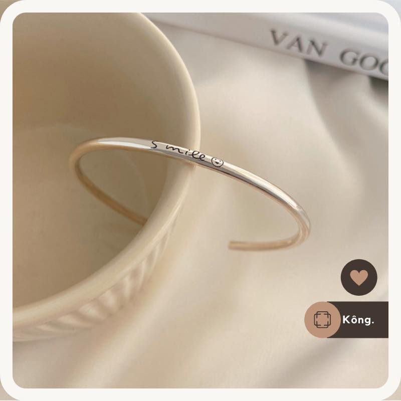 Lắc bạc Smile, lắc tay đôi nam nữ | BigBuy360 - bigbuy360.vn