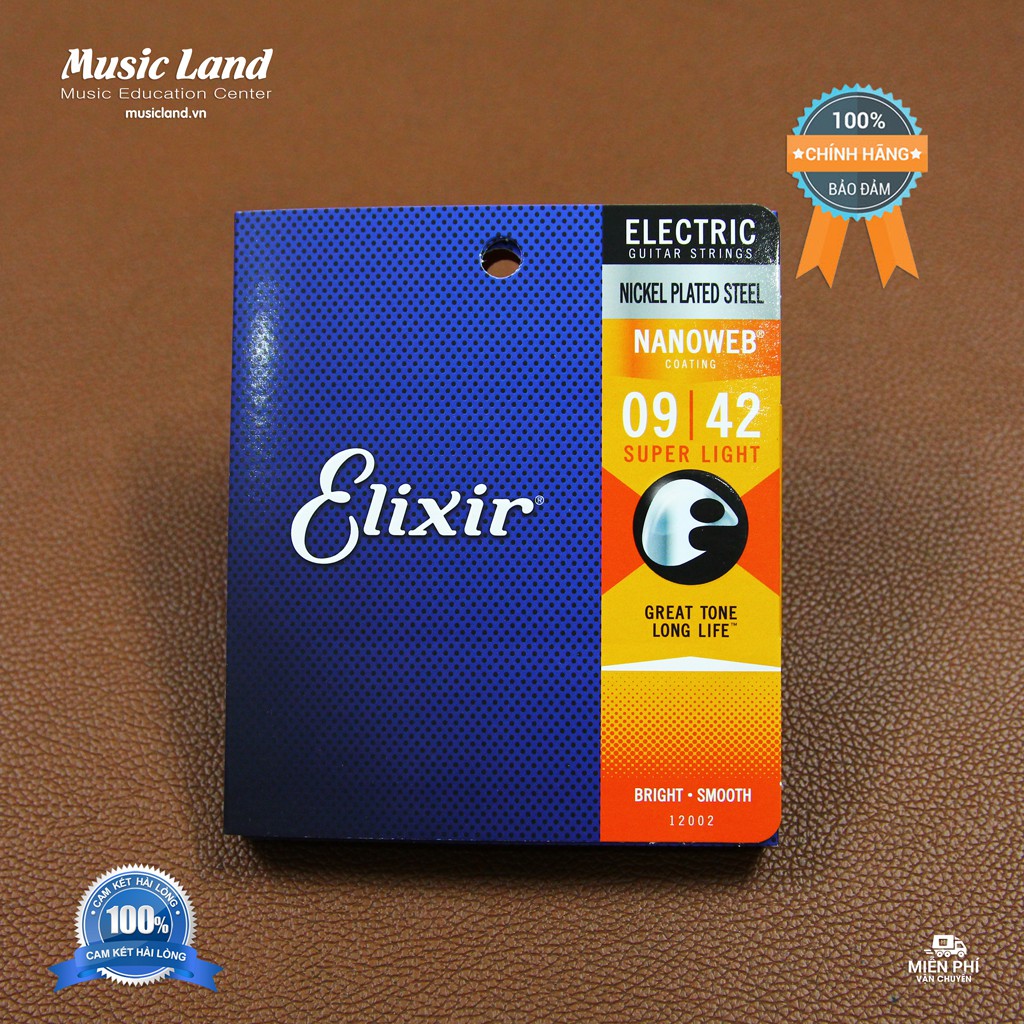 Dây Đàn Guitar Điện Elixir 12002 – Chính hãng