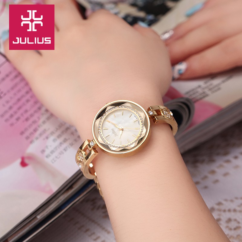 Đồng hồ nữ Julius chính hãng ja-624 ju954 dây thép (nhiều màu)
