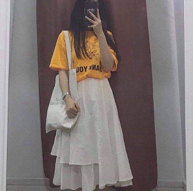 CV1085 - CHÂN VÁY XẾP LY TẦNG CỰC XINH | BigBuy360 - bigbuy360.vn