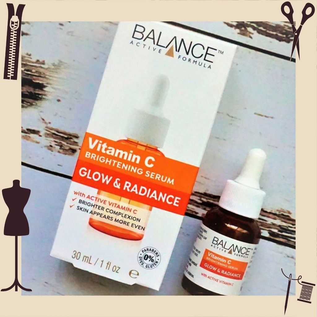 Serum Trắng Da, Mờ Thâm Balance Active Formula Vitamin C Brightening 30ml hàng siêu chuẩn