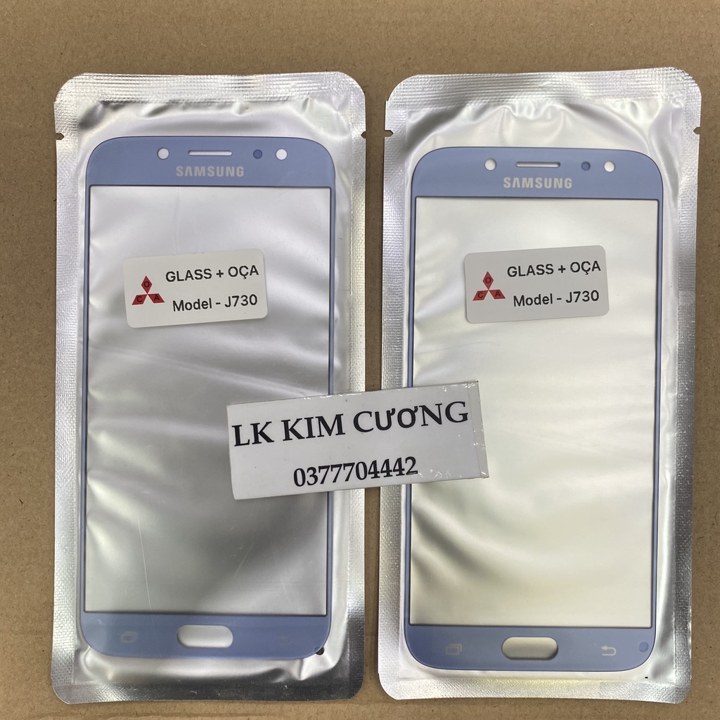 Kính ép liền keo tương thích ss j730 - j7 pro