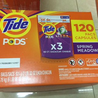Viên giặt Tide 40 viên/ bịch