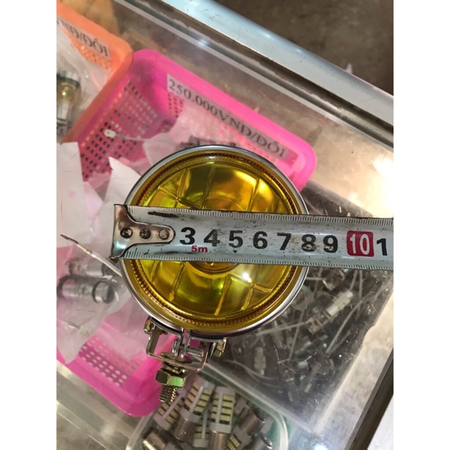 Sản phẩm gia đình làm: 2 đèn i nốc loại 8cm trắng hoặc vàng 12v 24v