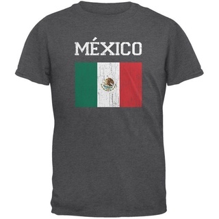 Áo thun người lớn in hình cờ Mexico World Cup P1-2X-Large mới\n