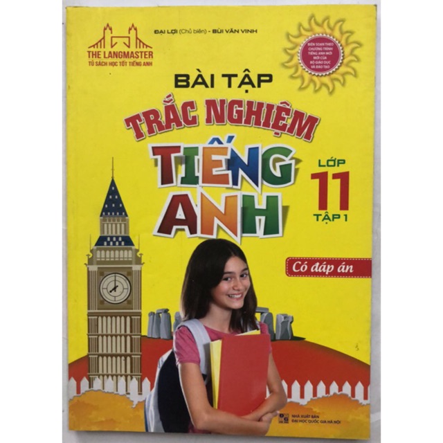 Sách - Bài tập Trắc nghiệm Tiếng anh 11 Tập 1 ( Có đáp án )