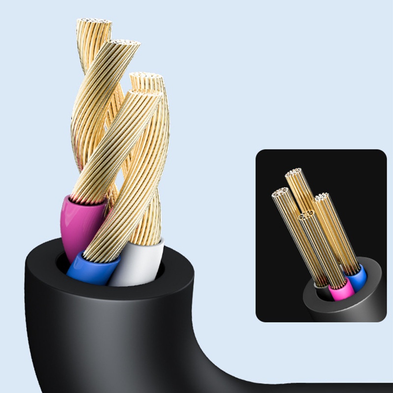 Dây Cáp Sạc Nhanh 2 Trong 1 Micro USB C Cho Điện Thoại Android