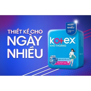 Combo 8 gói Băng vệ sinh Kotex mỏng cánh