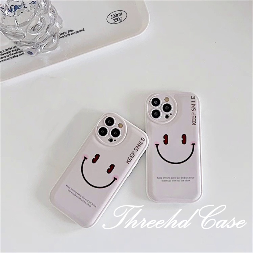 Ốp Điện Thoại TPU Mềm Đệm Khí Chống Rơi In Hình Mặt Cười Cho iPhone 14 13 12 11 Pro Max SE 2020 X Xr Xs Max 8 7 6 6s Plus