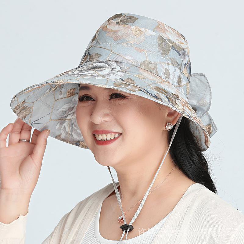 Nón Che Nắng Tia Uv Thời Trang Mùa Hè Cho Nữ Trung Niên