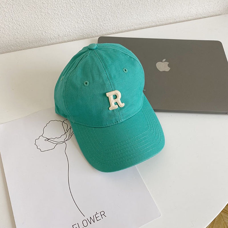 Mũ Lưỡi Trai Chống Nắng In Chữ Blogger R Màu Trắng Kiểu Nhật Hàn Thời Trang Mùa Hè Cho Nữ