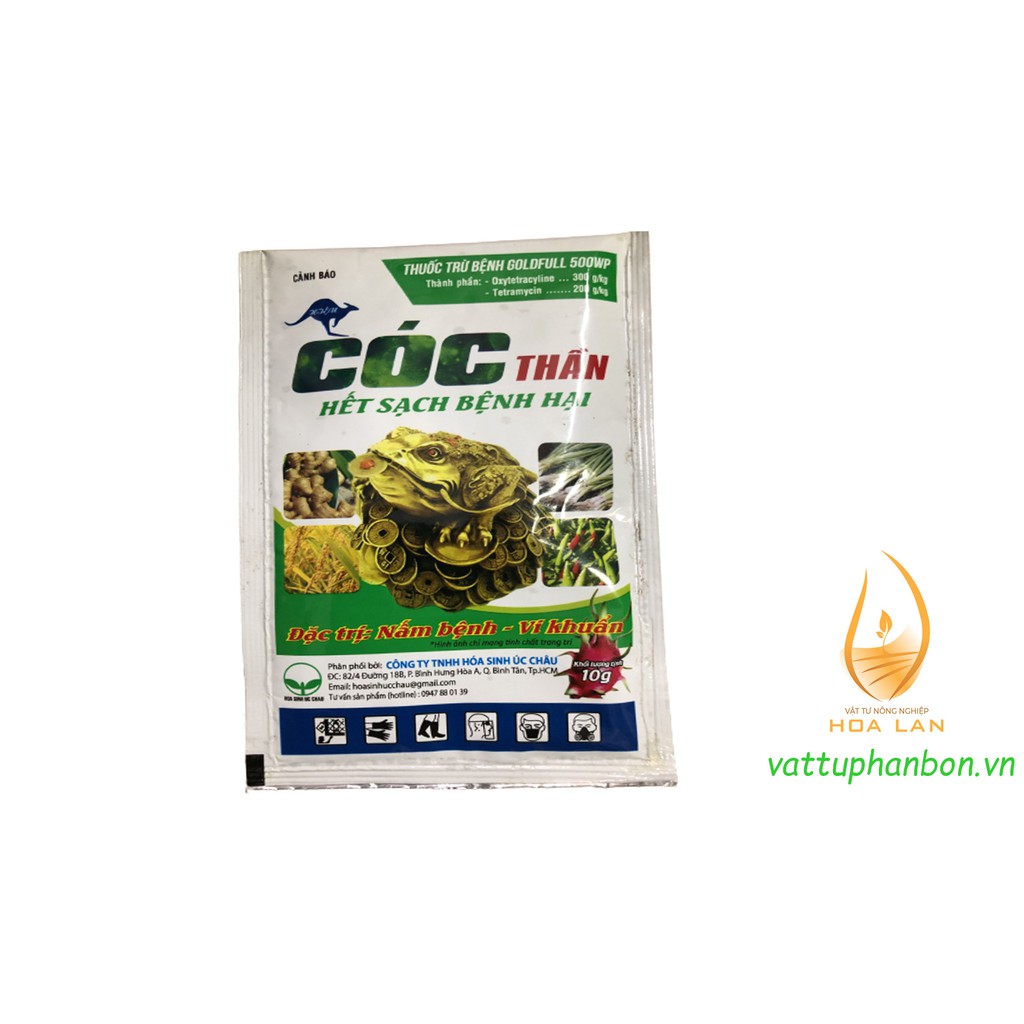 Thuốc Trừ Bệnh GolFull 500WP Cóc Thần - Hết Sạch Bệnh Hại - #166A 10g