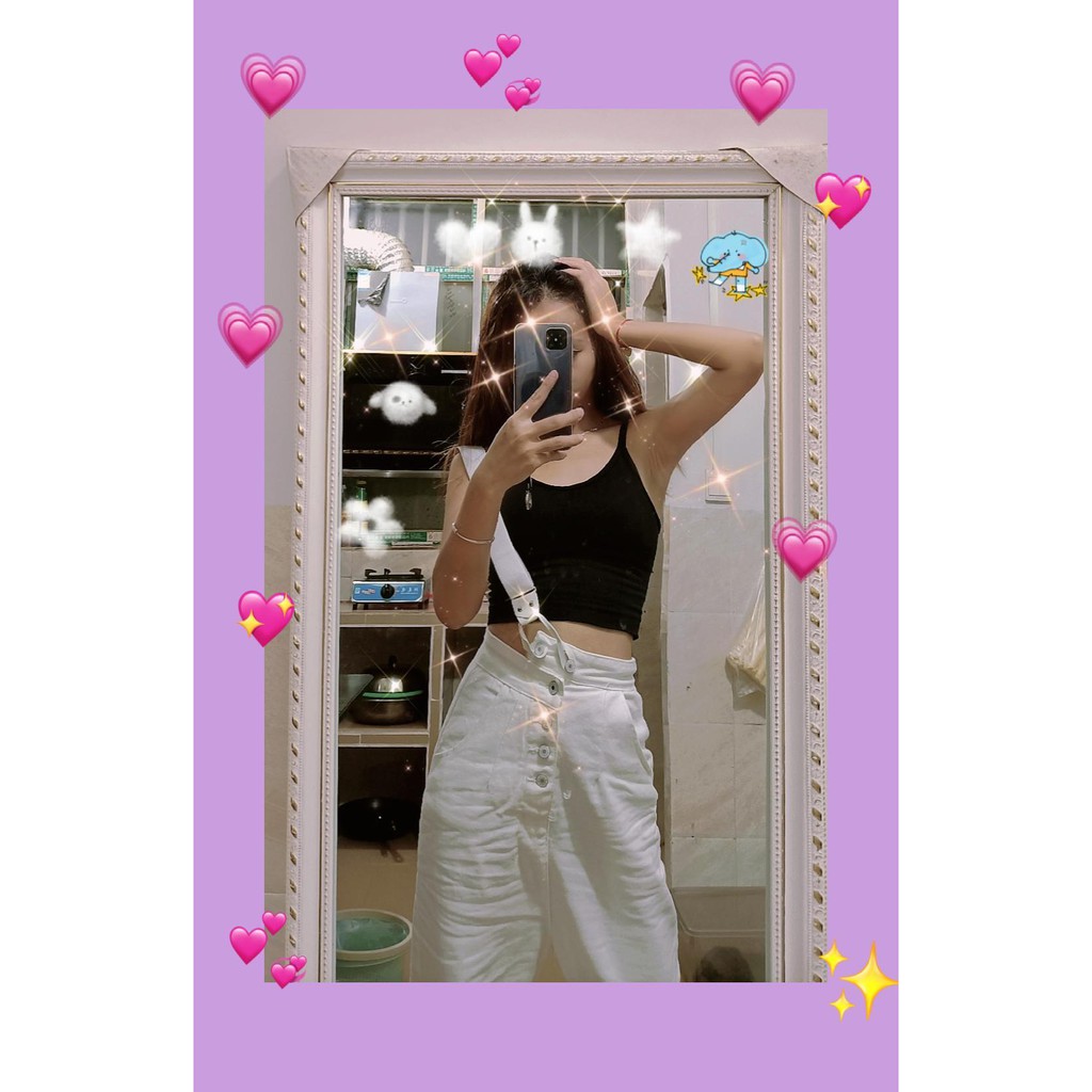 [Nhập Khẩu Loại 1] Quần Yếm KaKi Jean Ống Xuông Cá Tính | BigBuy360 - bigbuy360.vn