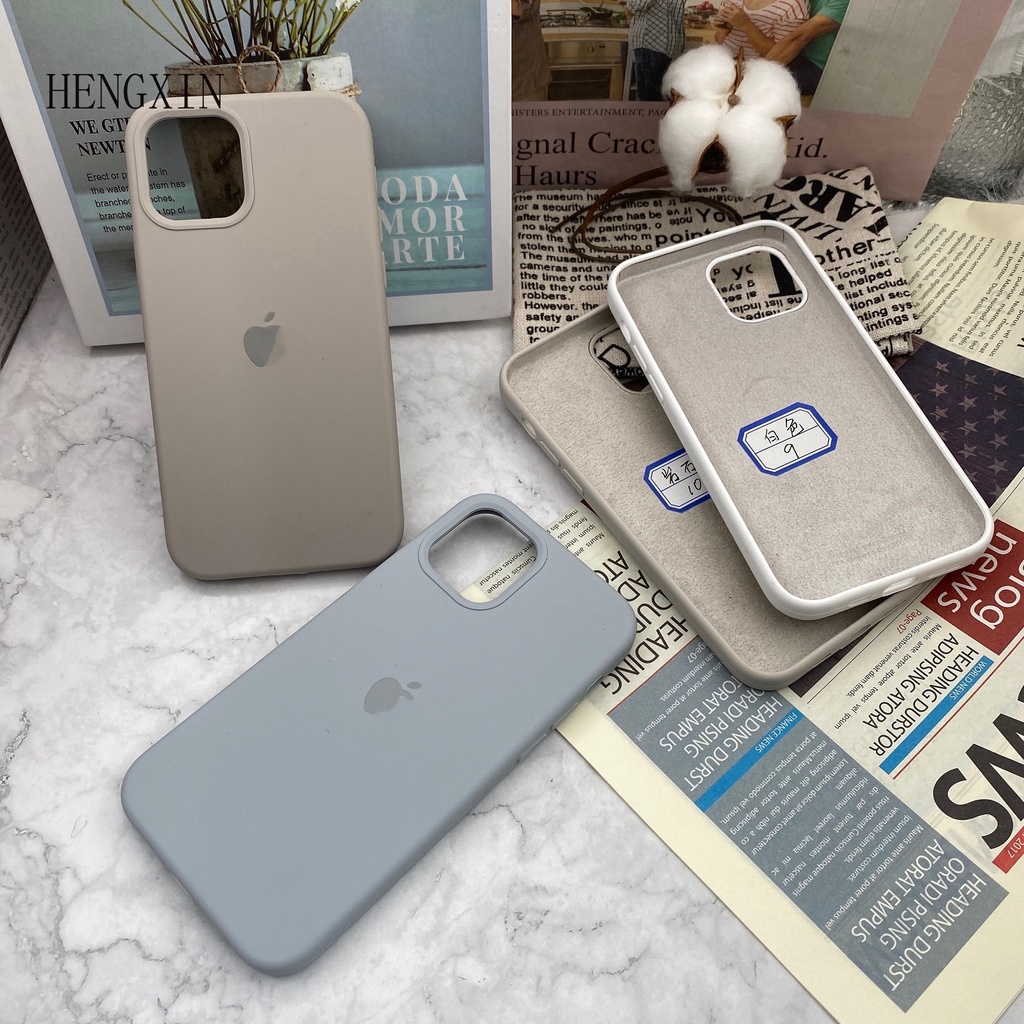 Ốp điện thoại silicon màu trơn cho iPhone7 8 7p 8p x xs xr xsmax 11 11promax 12 12promax 13 13PRO MAX | BigBuy360 - bigbuy360.vn