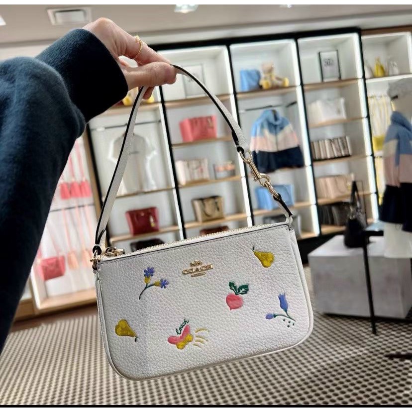 Túi COACH thuyền full box 19cm x5cmx12cm