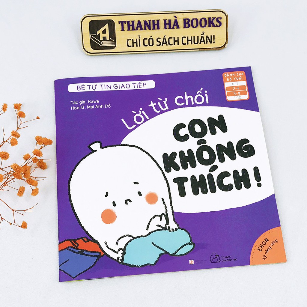 Sách - Ehon Bé Tự Tin Giao Tiếp (Dành cho trẻ từ 3-8t) - Bộ 6 quyển