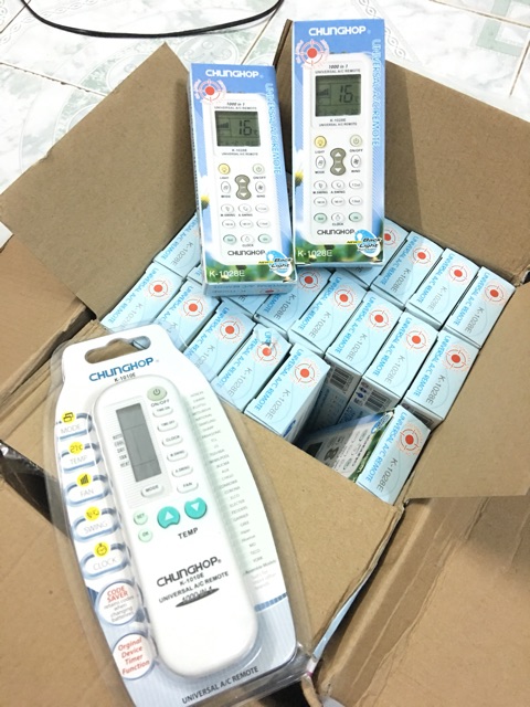 Remote máy lạnh đa năng K1028E ChungHop