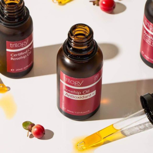Tinh Dầu Tầm Xuân Dưỡng Da Căng Mịn Trilogy Rosehip Oil Antioxidant+ 30ml