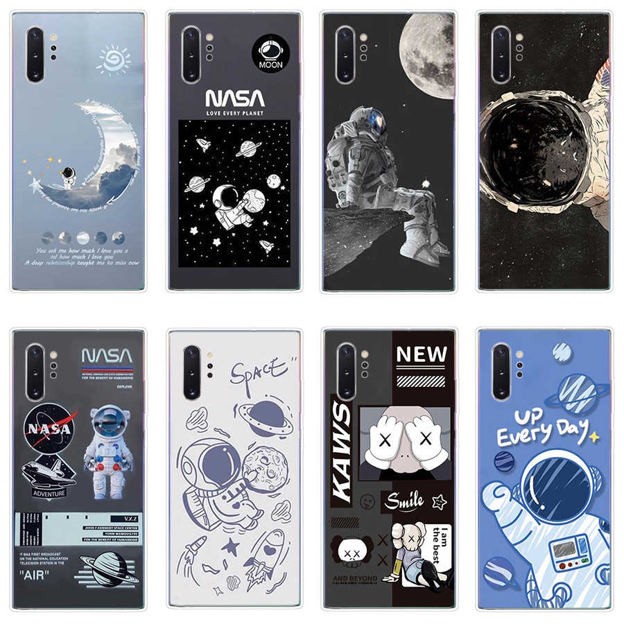 Ốp Điện Thoại TPU Dẻo In Họa Tiết Độc Đáo Thời Trang Cho Samsung Galaxy note 9 10 plus